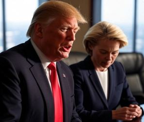 Trump and Von der Heyen.JPG
